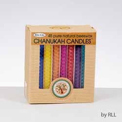 Multi Coloured Beeswax Candles