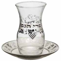 Glass Kiddush Cup