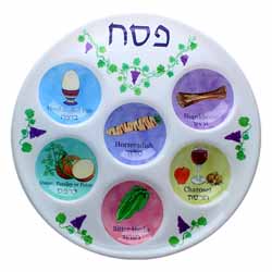 Disposable Seder Plate 5 Pack