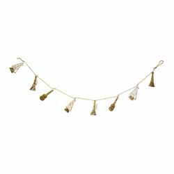 Glittered Instument Garland - Gold - 5' (300681G)