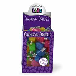 Glow in the Dark Dreidels - 10 Pack