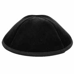 Velvet Kippah (4 panel)