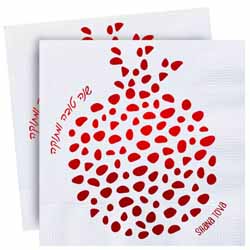 Foliled Pomegranate Napkins