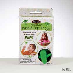 Passover Push & Pop Frogs