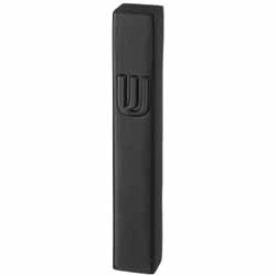 Polyresin Stone- Like Mezuzah 12 cm Black Color