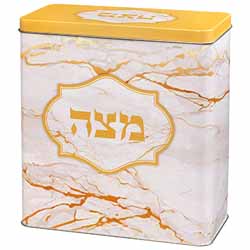 Tin Matzah Box