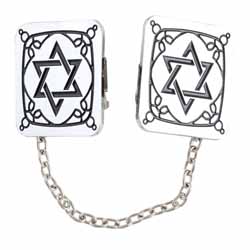 Magen David Talit Clips