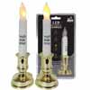 LED Shabbos Candle Pair With Timer