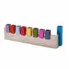 Hanukkah Menorah "L" - Multicolor