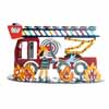 Hanukkah Menorah - Fire Truck