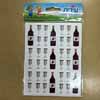 Wine Bottle & Cup Stickers