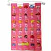 Aleph Bet Wallhangings (pink)