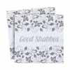 Good Shabbos Napkins Silver