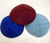 Suede Kippah