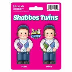 Mitzvah Kinder Shabbos Twins