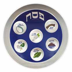 Melamine Seder Plate