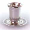 Silver Plated Kiddush Cup