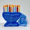 Plush Chanukah Menorah Set