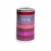 Tzedakah Box - Full Rings - Maroon