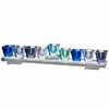 Crystal Menorah Blue