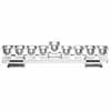 Elegant Crystal Menorah