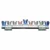 Elegant Crystal Menorah