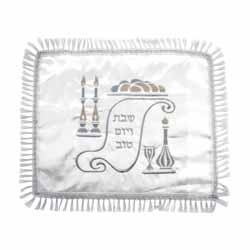 Challah Cover Bottle & Candlesticks