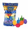 100 Medium Plastic Dreidels - ZipLock Bag